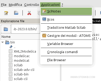 Opening SciNotes