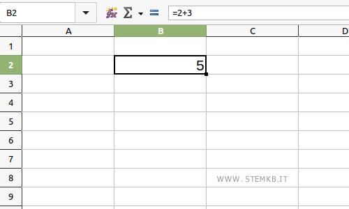 the sum is 5