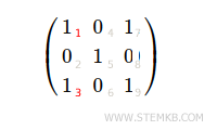 the first two elements